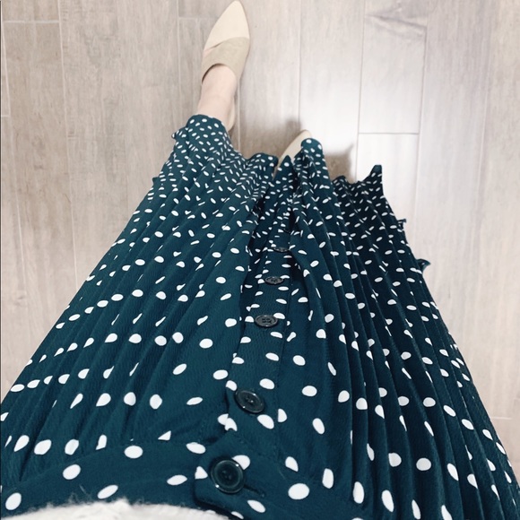 Simpler Times Polka Dot Skirt - Picture 7 of 8